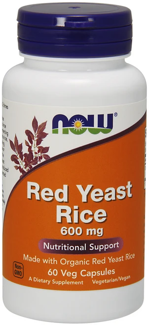 나우푸드 레드 이스트 라이스 600mg 베지 캡슐 글루텐 프리 비건, 60정, 1개 - 쿠팡