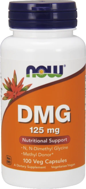 나우푸드 DMG 125mg 베지 캡슐, 1개, 100정 - 쿠팡