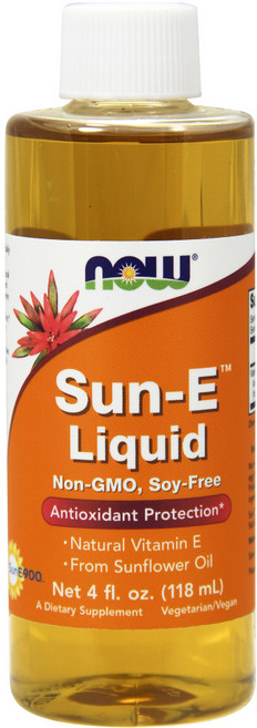 나우푸드 썬-E 리퀴드 글루텐 프리 비건, 1개, 118ml