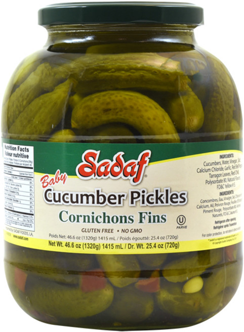 사다프 큐컴버 피클, 1.32kg, 1개