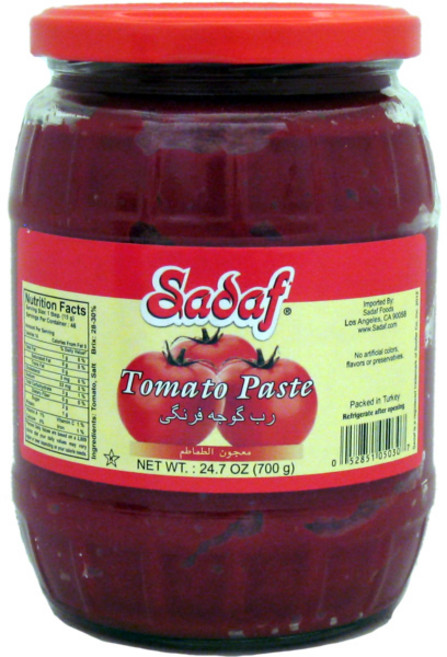사다프 토마토 페이스트 무지방, 700g, 1개