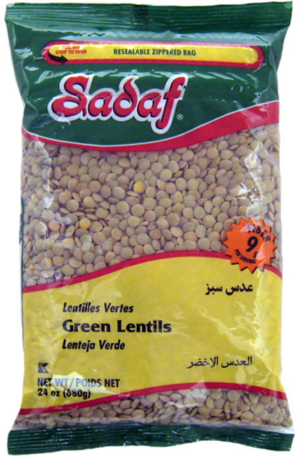 사다프 그린 렌틸, 1개, 680g