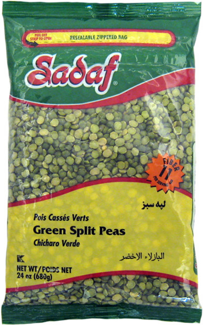 사다프 그린 스플리트 피, 1개