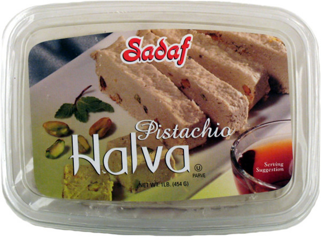 사다프 할바 피스타치오, 454g, 1개