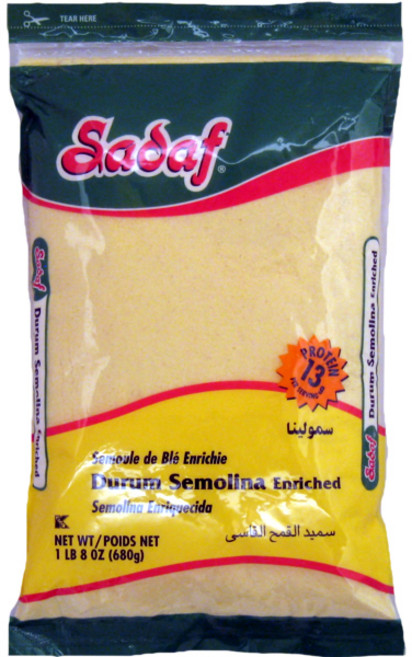 Sadaf 듀럼 세몰리나, 680g, 1개