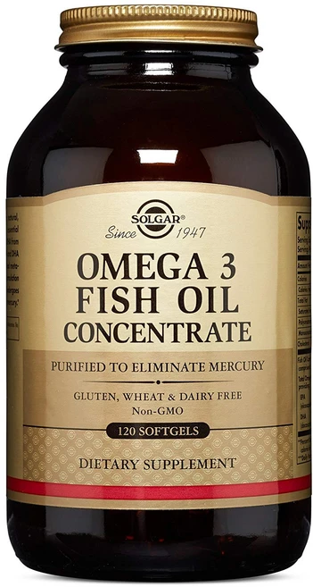 솔가 오메가3 피쉬 오일 컨센트레이트 소프트젤, 120정, 1개 - 쿠팡
