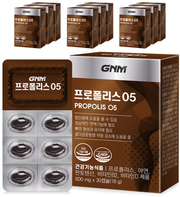 GNM자연의품격 프로폴리스05, 30정, 10개