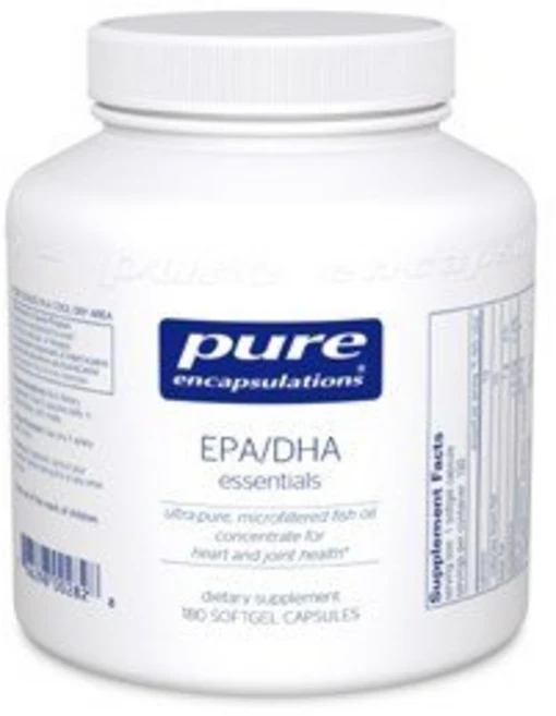 퓨어인캡슐레이션 EPA DHA 에센셜 소프트젤 캡슐, 1개, 180정 - 쿠팡