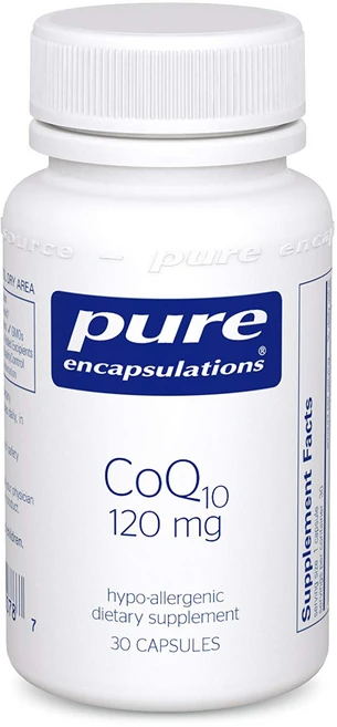 퓨어인캡슐레이션 CoQ10 120mg 캡슐 글루텐 프리, 1개, 30정 - 쿠팡