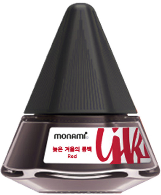 모나미 만년필 병잉크, 12 늦은 겨울의 동백(Red), 1개