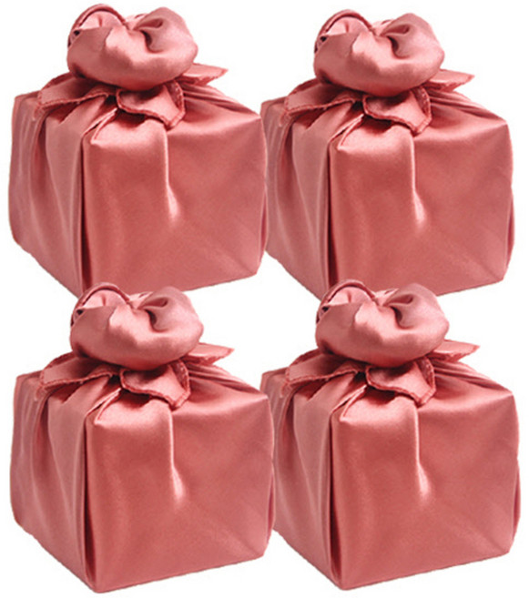 아이엔피 기프트 보자기 미니, 와인, 4개입