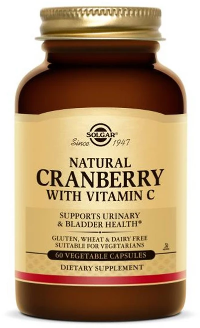 솔가 내추럴 크랜베리 비타민 C 포함 베지터블 캡슐, 60정, 1개 - 쿠팡