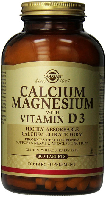 솔가 칼슘 마그네슘 비타민 D3 타블렛, 300정, 1개