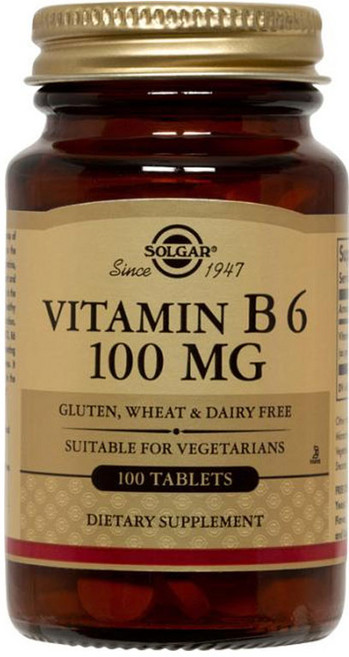 솔가 비타민 B6 100mg 타블렛, 100정, 1개
