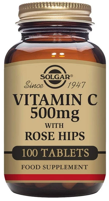 솔가 비타민 C 500mg 로즈힙 타블렛, 1개, 100개입, 100정 - 쿠팡