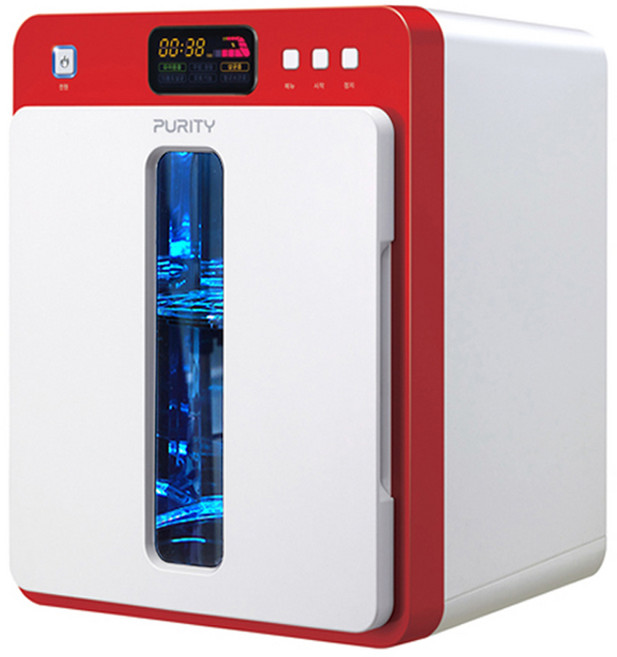 퓨리티 플러스 회전하는 젖병소독기, 레드