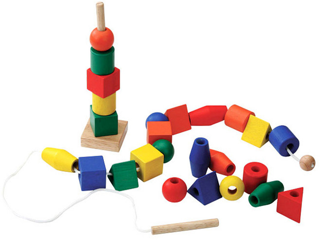 Wooto 神木串珠玩具, 1個