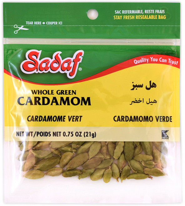 사다프 홀 그린 카르다몸, 21g, 1개