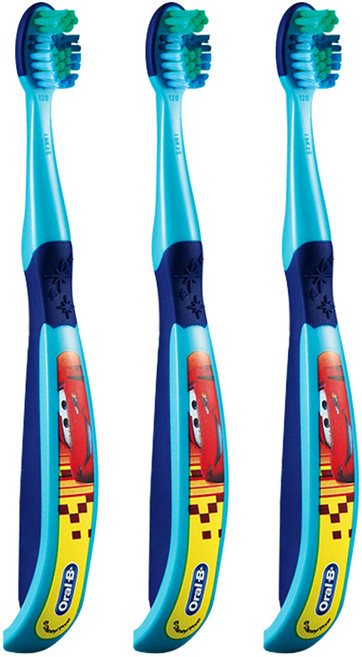오랄비 스테이지스 어린이 칫솔 3단계, 랜덤 발송, 3개, 1개입