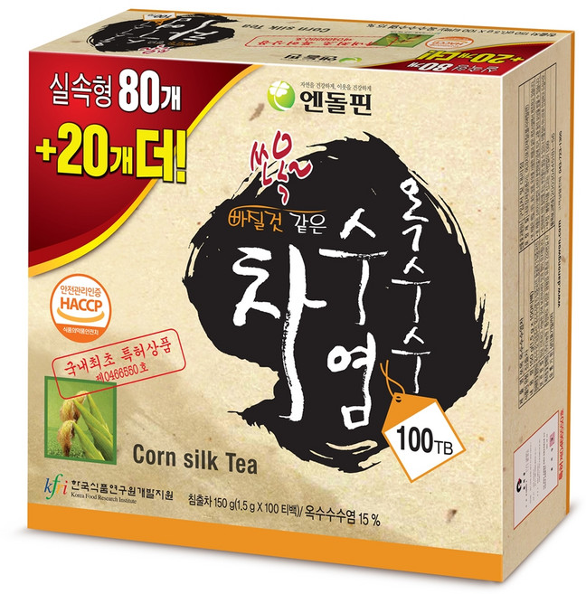 다농원 옥수수수염차 티백, 1.5g, 100개입, 1개