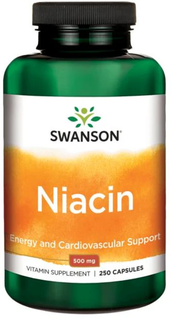 스완슨 니아신 500mg 캡슐, 250정, 1개 - 쿠팡