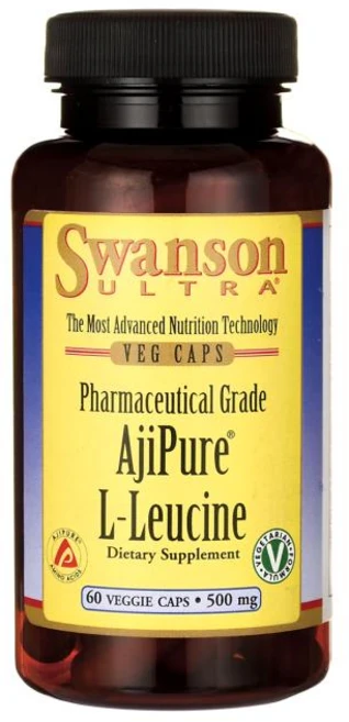 Swanson 울트라 아지퓨어 L-류신 500mg 베지캡슐, 60개입, 1개, 60정 - 쿠팡
