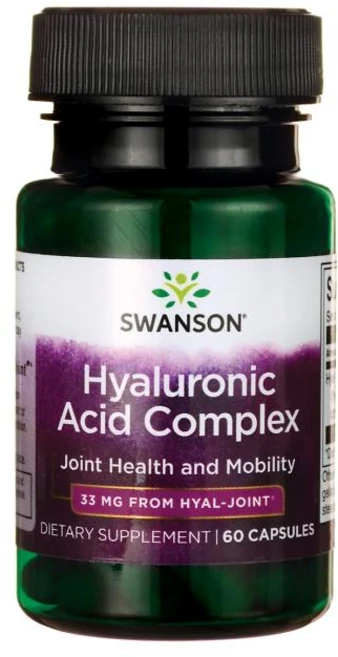 스완슨 히알루론산 컴플렉스 33mg 캡슐, 1개, 60정 - 쿠팡