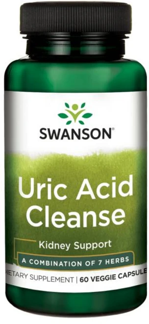 스완슨 유릭 애시드 클렌즈 베지 캡슐, 60정, 1개 - 쿠팡