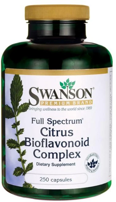 스완슨 풀 스펙트럼 시트러스 바이오플라보노이드 컴플렉스 캡슐, 1개, 250정 - 쿠팡