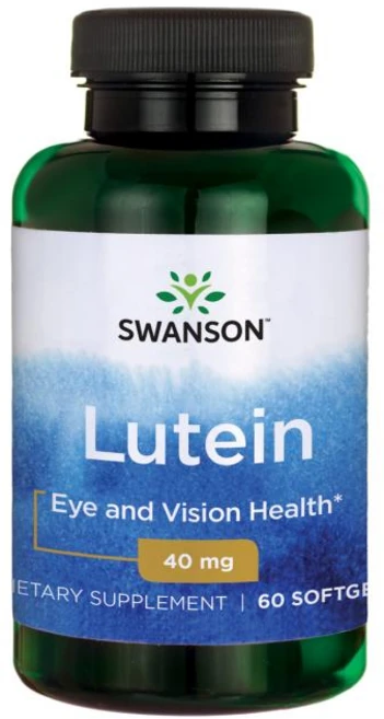 스완슨 루테인 40mg 소프트젤, 60정, 1개 - 쿠팡