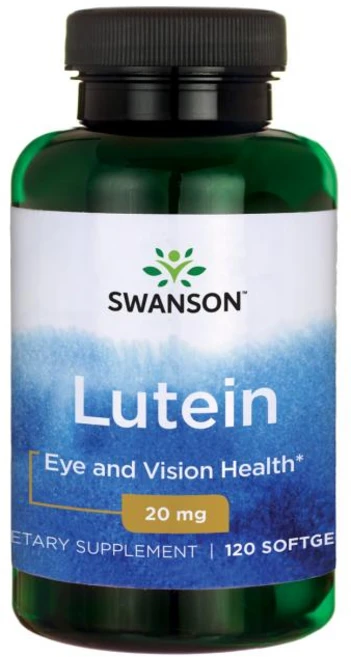 Swanson 루테인 아이 앤 비전 헬스 20mg 소프트젤, 120정, 1개 - 쿠팡