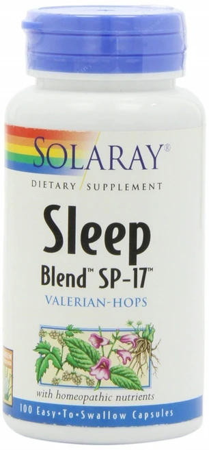 솔라레이 슬립 블렌드 SP-17 베지캡, 1개, 100정 - 쿠팡