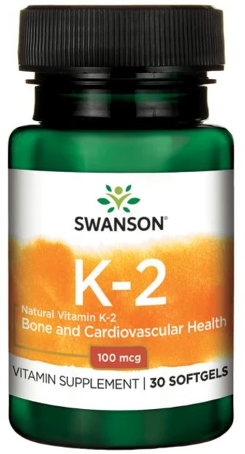 스완슨 내추럴 비타민 K-2 100mcg 소프트젤, 30개입, 1개, 30정 - 쿠팡