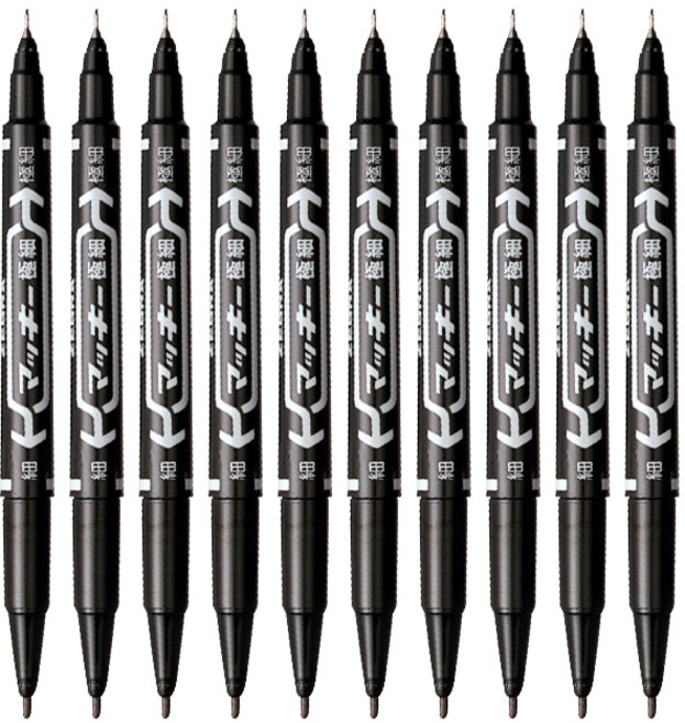 제브라 맥키엑스트라파인 MO-120-MC-BK, 1색, 10개