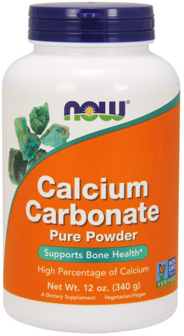 나우푸드 칼슘 카보네이트 퓨어 파우더, 1개, 340g - 쿠팡