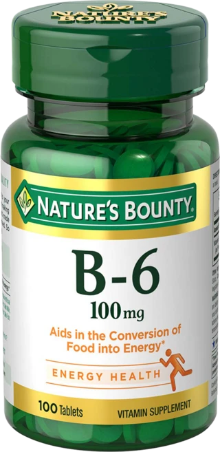 네이쳐스바운티 B-6 100mg 타블렛, 100정, 1개 - 쿠팡