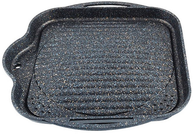 키친아트 아르떼 마블 구이팬, 30cm, 1개