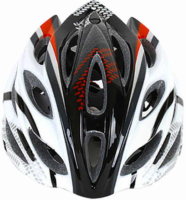 트로비스 GUARD 자전거 헬멧 TR-0081, 블랙 + 화이트, 1개