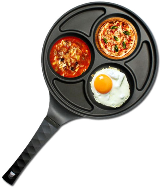 퀸센스 모아 원형 에그팬, 1개, 28cm