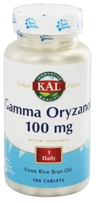 Kal 감마 오리자놀 100mg 타블렛, 1개, 100정 - 쿠팡