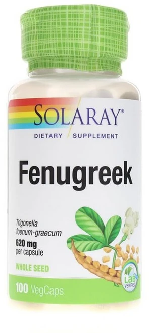 솔라레이 페뉴그릭 620mg 베지캡, 1개, 100정 - 쿠팡