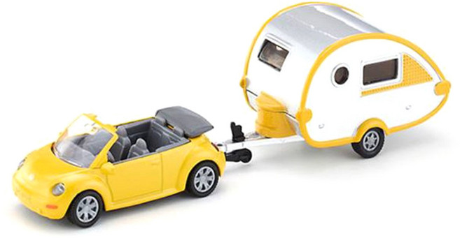 시쿠 자동차와 캠핑카 작동완구, 혼합색상, 1개