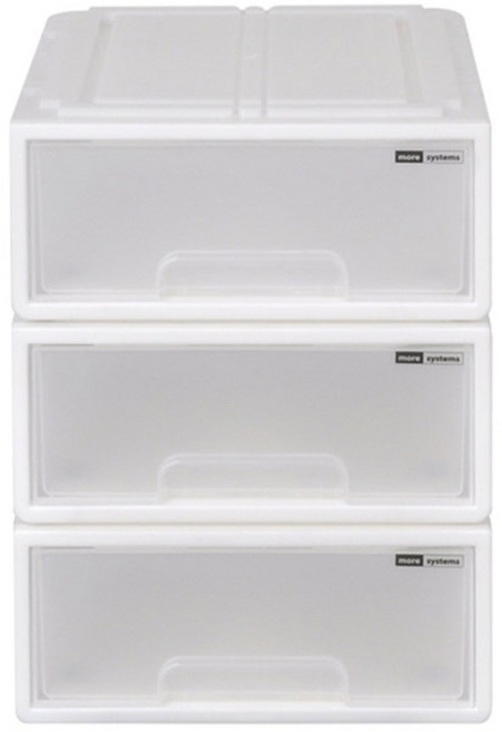 모아시스템즈 시스템 소형 서랍장 3p, 3단
