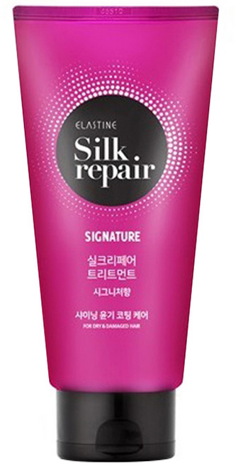 엘라스틴 실크리페어 샤이닝 퍼퓸 트리트먼트 시그니처향, 300ml, 1개