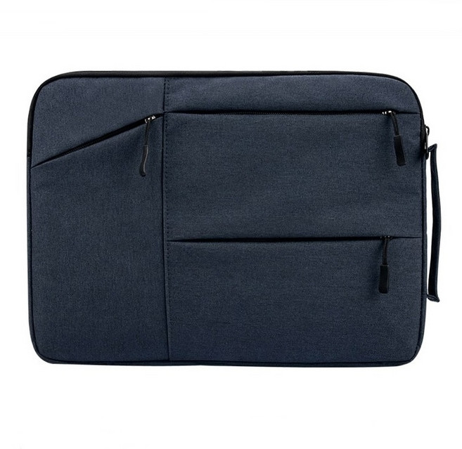 플럭스 업홀더 노트북 파우치 가방 네이비 블루, 1개