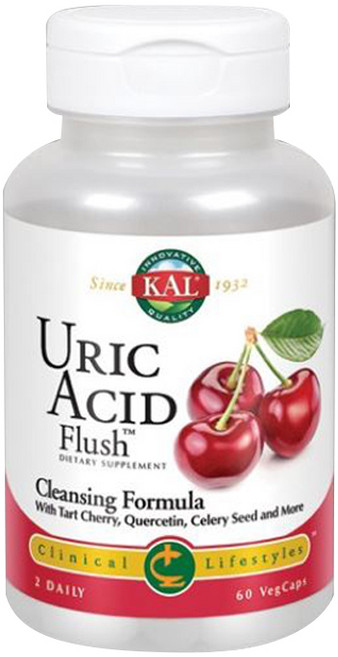 Kal 요산 플러쉬 클렌징 포뮬러 베지캡, 60정, 1개