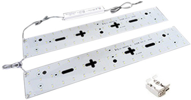 LED 거실등 기판 50W, 주광색, 1세트