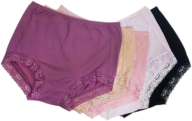 모띠마마 텐셀 맥시 레이스 고급 팬티 5종 세트