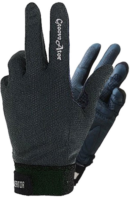 마스터베이스 그루베이터 쿨매쉬 장갑, 블랙, 1개