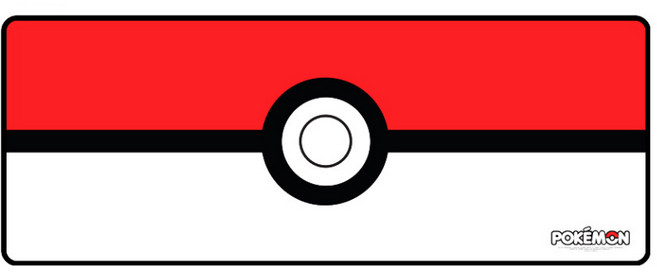 포켓몬스터 레토 마우스 장패드 PMP001L, 몬스터볼, 1개